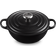Le Creuset Satin Black Signature Soup Pot med låg 24cm
