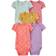 Carter's Baby Short Sleeve Bodysuits 5-pack - Multi Animal Outline