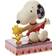 Enesco Peanuts Snoopy With Hearts Figurine 4.5"