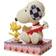 Enesco Peanuts Snoopy With Hearts Figurine 4.5"