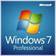 Microsoft Windows 7 Professional 64 Bit DVD