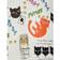 Mini Rodini Clairvoyant Cats Dress
