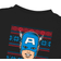 Marvel Kid's Captain America Face Christmas Sweatshirt