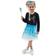 Toi Toys Ice Princess Costume for Children with Fairy Pole Crown Skirt and Hairstyle