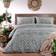 Furn Tanza Duvet Cover Green, Orange (200x200cm)