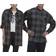 Adidas Five Ten Brand Of The Brave Flannel Shirt - Grey Six/Black