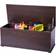 Basicwise Wooden Storage Organizing Toy Box