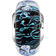 Pandora Wavy Murano Glass Ocean Charm - Silver/Blue