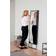 Rowico Home Malone Black/Gold Golvspegel 53x170cm