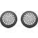 Lagos Stud Earrings - Silver/Black/Diamonds