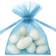 PartyDeco Gift Bags Small Organza 10pck