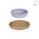 OYOY Assiette et bol Mellow LightRubber-Lavender