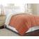 Modern Threads All-season Reversible Down Alternative King Bedspread Orange, White (264.2x223.5cm)