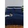 Brentfords Plain Dye Funda nórdica Azul (230x220cm)