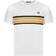 Fred Perry Tramline Panel T-shirt - Snow White