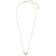 Kendra Scott Ari Heart Short Pendant Necklace - Gold/Quartz