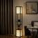Homcom Modern Black Floor Lamp 156cm