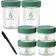 Sage Spoonfuls Leak Proof Glass Baby Food Containers 6-pack