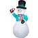 Gemmy Inflatable Decorations Snowman with Candycane