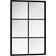 vidaXL 342205 Black/Silver Väggspegel 40x60cm