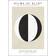 Poster & Frame Abstract Circles Ramme 30x40cm