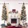 Best Choice Products 6ft Pre-Lit Slim Pencil Christmas Tree 78"