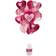 Folat Helium Gas Cylinders BalloonGaz 30 'Love' with Balloons and Ribbon