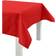 Imitation Faux Tablecloth White, Black, Red, Blue
