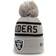 New Era Las Vegas Raiders Kids Cuff Bobble Beanie Hat
