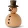 Spring Copenhagen The Snowman Natural Dekofigur 9.4cm