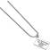 Harry Potter Hogwarts Letter Pendant Necklace - Silver