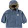 Wheat Winter Jacket with Imitation Fur - Dusty Blue (F164784196-0002)