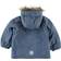 Wheat Winter Jacket with Imitation Fur - Dusty Blue (F164784196-0002)