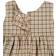 Wheat Pinafore Wrinkle Dress - Golden Dove Check (5200h-467-5094)