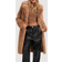 Noize Savannah Maxi Vegan Fur Coat