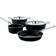 Alessi Pots&Pans Set di pentole con coperchio 6 Parti