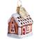 Brink Nordic Gingerbread House Juletræspynt 4cm 4stk