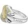 Lagos Caviar Luxe Diamond Large Knot Ring - Gold/Silver/Diamonds