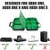USA Gear Xbox One/Xbox 360 Travel Case Console Bag - Green
