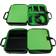 USA Gear Xbox One/Xbox 360 Travel Case Console Bag - Green