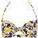 Sloggi Shore Fancy Guppy Bandeau Bikini - Black/Yellow