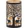 Hill Interiors Glowray Stag In Forest Lantern 20cm