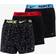 Nike Dri-FIT Essential Micro Boxer 3-pack - Swooshfetti Print/ Black/ Uni Red