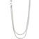 Pilgrim Solidarity Snake Chain Necklace - Silver
