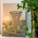 Vissevasse Forest Tower Plakat 15x21cm