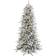 Nearly Natural 7.5ft. Pre-Lit Flocked Livingston Fir Artificial Christmas Tree 90"