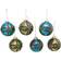 Kurt Adler GG0891 Christmas Tree Ornament 22.9cm 6pcs