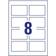 AVERY Zweckform Business Cards 85x54mm 240g/m² 200stk