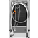 AEG FSE73407P Sort, Hvid