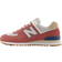 New Balance 574 - Mineral Red with White